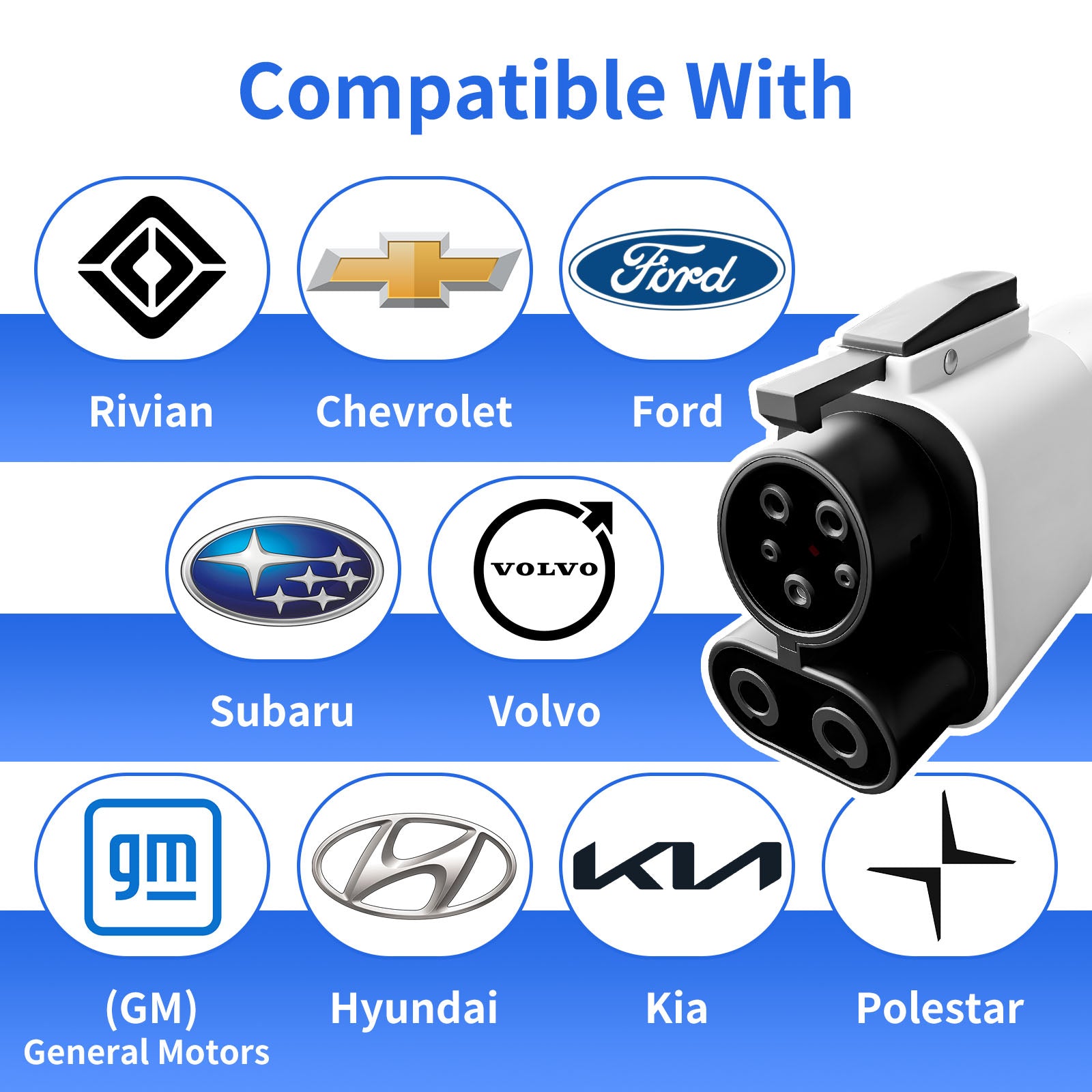 NACS to CCS1 Adapter for Tesla Supercharger | 350kW 500A Fast Charging for Ford, Hyundai, Kia & BMW