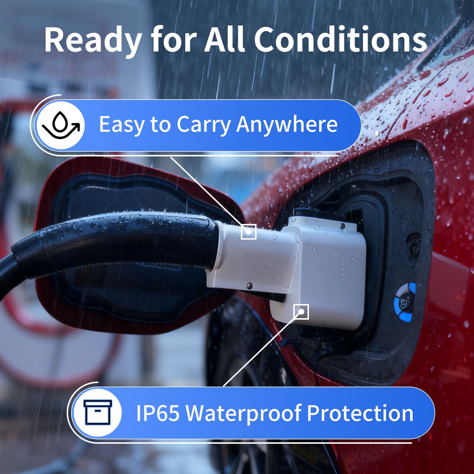 NACS to CCS1 Adapter for Tesla Supercharger | 350kW 500A Fast Charging for Ford, Hyundai, Kia & BMW