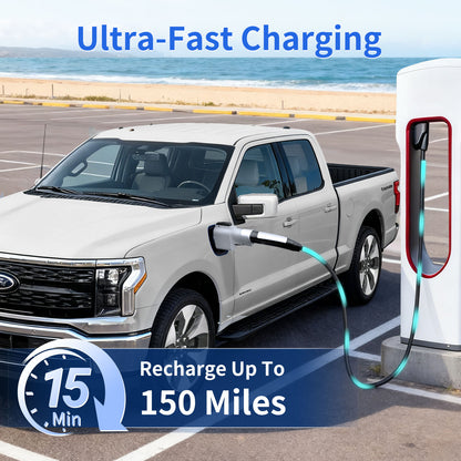 NACS to CCS1 Adapter for Tesla Supercharger | 350kW 500A Fast Charging for Ford, Hyundai, Kia & BMW